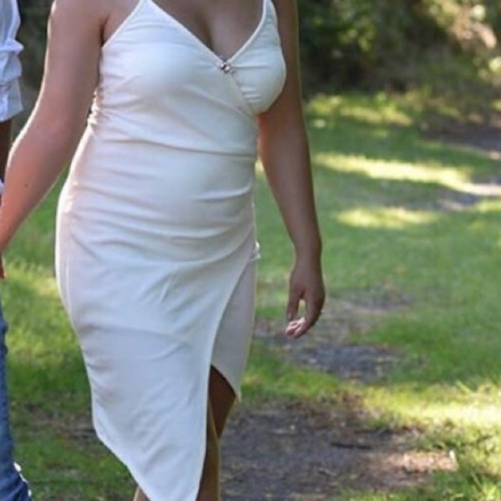 White dress